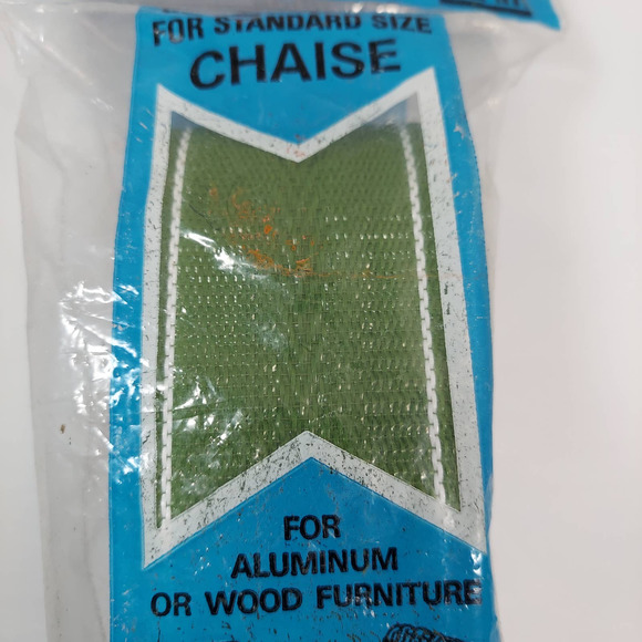 Wellington Re-Web Kit Dark Green 39 Ft Webbing Covers 1 Full Size Chair Sealed - Picture 2 of 9